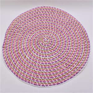 Individual redonde 38cm Bordado