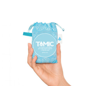 Toalla De  Microfibra 40x35cm Azul Celes