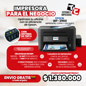 Impresora EPSON WF-2960