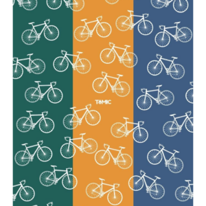 Toalla Microfibra 130x80cm Bicicletas