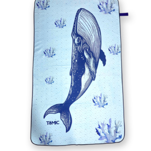 Toalla Microfibra 130x80cm Ballena