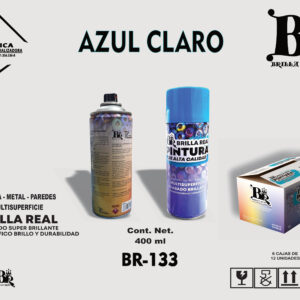 AEROSOL 	AZUL CLARO 400 ML
