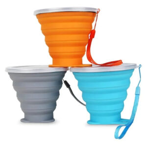 Vaso De Silicona Plegable Viajero