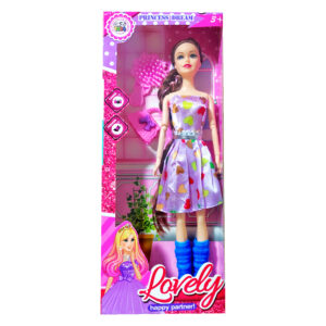Muñeca Princesa Vestido Corazones Juguet