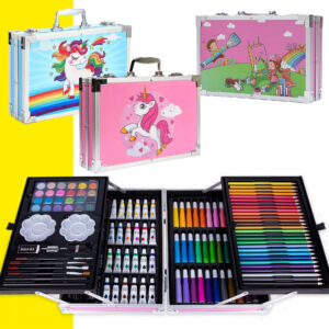 Maletin Kit De Arte Pintura X 145 Piezas