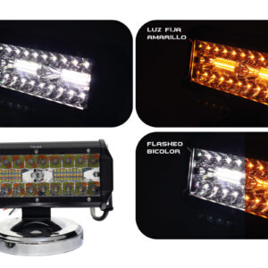 EXPLORADORA 40 LED BLANCA Y AMARILLO PAR
