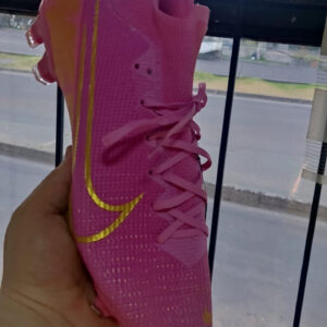 Guayos Mercurial Rosa Dorado Talla 42