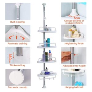 Organizador Esquinero Baño 4 nivele