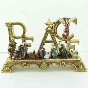 Pesebre gold con base