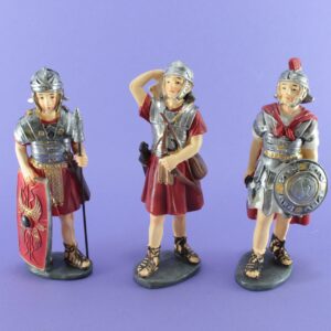Soldados romanos de 8" x 3 piezas