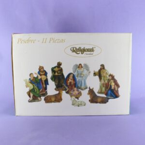 Pesebre de 11 piezas tamaño 4.5 cm