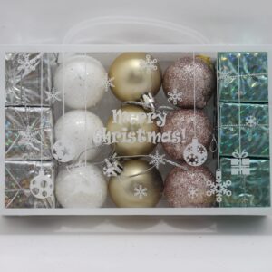 Set surtido de bolas navideñas + regalo
