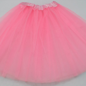 Falda Rosa unicolor estilo tutu 40cm