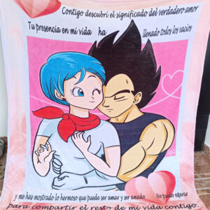 manta vegeta y bulma ❤️❤️