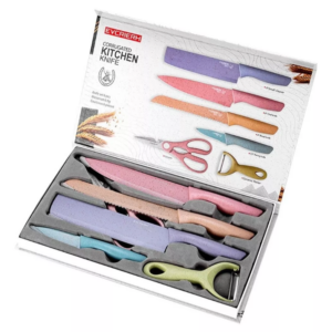 Set Cuchillos Cocina X6 Piezas