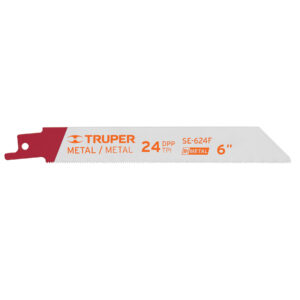 Seguetas Sierra Sable 6″, 24Dpp metales