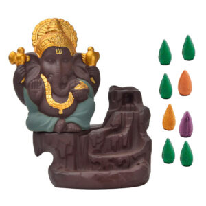 Elefante Ganesha Quemador Incienso 0334