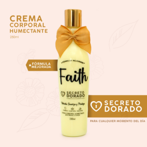 Chispita de coco + faith secreto dorado