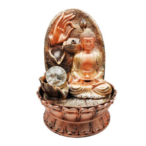 Fuente De Agua Buda Mano Sabiduria 0340