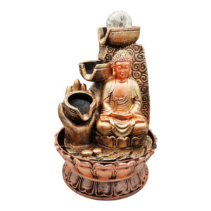 Fuente De Agua Buda Mano Sabiduria 0359