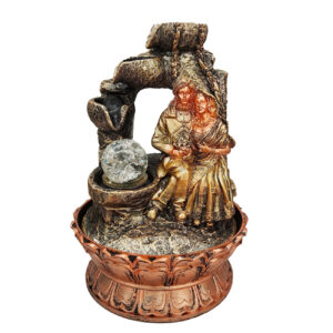 Fuente De Agua Shiva Y Parvati Prot 0352