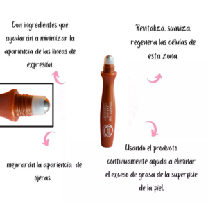 Contorno de ojos roll on baba de caracol