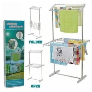 Tendedero De Ropa Plegable Multifunciona