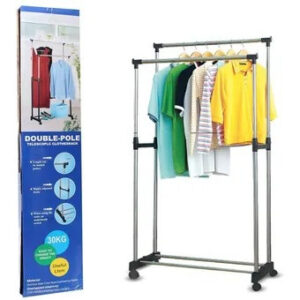 Tendedero Organizador De Ropa Doble post