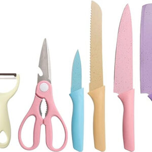 Set Cuchillos Cocina X6 Piezas