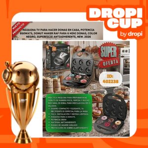 Maquina Mini Donas 850W Raf DROPI CUP