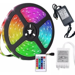 Cinta Led Rgb X 5m + Controlador + Contr