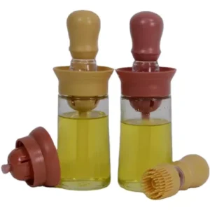 Botella Para Aceite/Brocha de Silicona