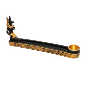 Porta Incienso Egipcio Dios Anubis + Var