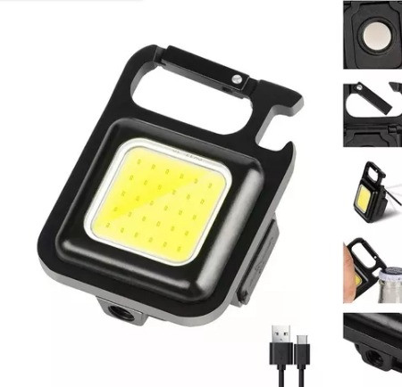 MINI LINTERNA LLAVERO LED RECARGABLE USB - Imagen 2