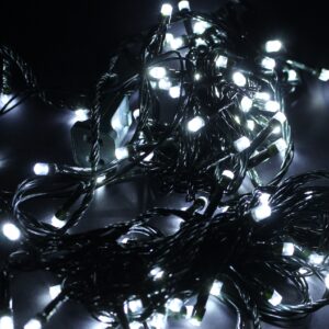 Extensión de luces x 100 Bombillos Blan