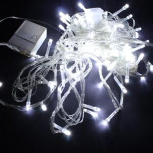 Extensión de luces x 100 Bombillos Blan