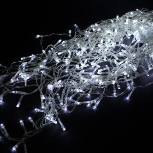 Luz Cortina 300 Bombillos Blanca 9m