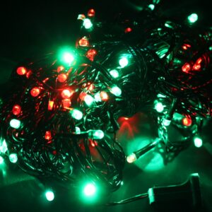 Extensión de luces x 100 Bombillos Rojo