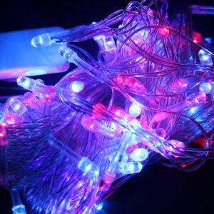 Extensión de luces x 100 Bombillos Rojo