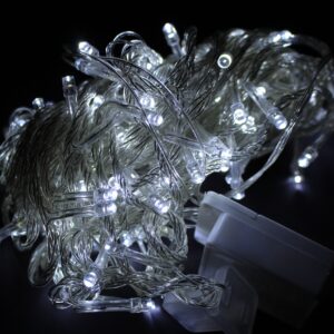 Extensión de luces x 100 Bombillos Blan