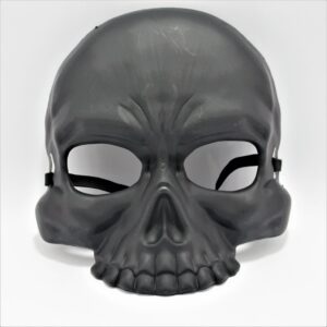Mascara Calavera Negra y Blanca