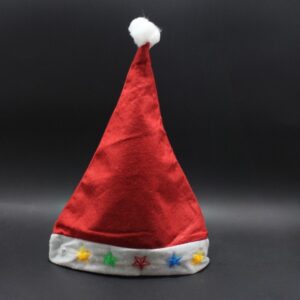 Gorro navideño con luz 2 tamaños