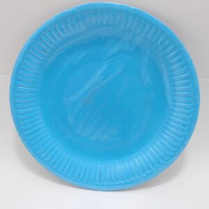 PLATO AZUL CLARO 18CM X 10 UNIDADES