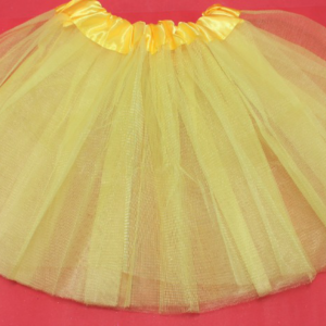 Falda Amarilla unicolor estilo tutu 30c
