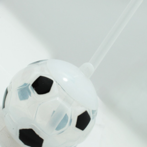 Termo con pitillo en forma de balon