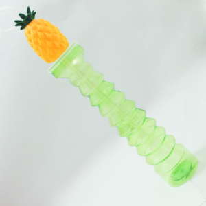 Termo con pitillo largo estilo frutas