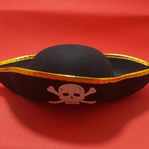SOMBRERO DE CAPITAN PIRATA 3 ALAS