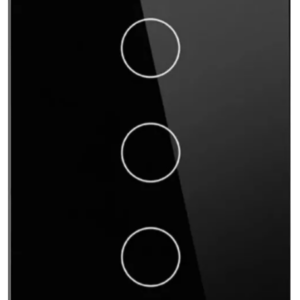 Interruptor Inteligente Negro 3 Bot