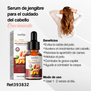 393832-SERÚM E GENGIBRE PARA EL CABELLO