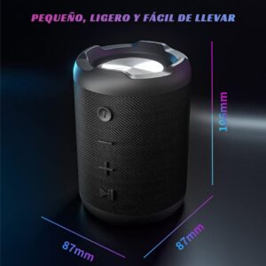 Bocina Parlante Portable Glu Bluetooth